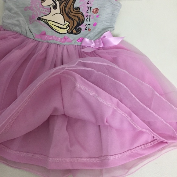 Disney Princess Belle Cute Pink tutu dress - Picture 5 of 6